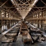 <p><b>Edward Burtynsky</b>, <i>Old Factories #9, Fushun Aluminum Smelter, Fushun City, Liaoning Province, China</i>, 2005.</p>