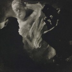 <p><b>Edward Steichen</b>, <i>Rodin - The Thinker</i>, 1902.</p>
