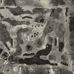 <p><b>Emmet Gowin</b>, <i>Golf Course Under Construction, Arizona</i>, 1993.</p>