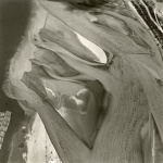 <p><b>Emmet Gowin</b>, <i>Ash from Mount Saint Helens at the Confluence of the Cowlitz and Columbia Rivers</i>, 1984.</p>