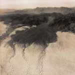 <p><b>Emmet Gowin</b>, <i>Alluvial Fan, Natural Drainage near the Yuma Proving Ground and the Arizona-California border</i>, 1988.</p>