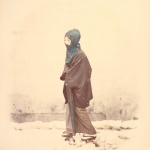 <p><b>Felice Beato</b>, <i>Woman in Winter Dress</i>, 1866-1867.</p>