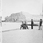 <p><b>George N. Barnard</b>, <i>Outside view Fort Sumter, looking N.E., March, 1865</i>.</p>