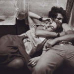 <p><b>Henri Cartier-Bresson</b>, <i>ROMANIA. In a train. 1975.</i></p>