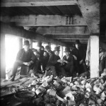 <p><b>Jacob Riis</b>, <i>The Short Tail Gang. Corlears Hook under the Pier at the foot of Jackson Street</i>, 1889.</p>