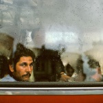 <p><b>Jay Maisel</b>, <i>Man in Bus</i>, Bucharest, Romania.</p>