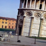 <p><b>Jay Maisel</b>, <i>Leaning Photographer of Pisa</i>, Pisa, Italy.</p>