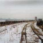 <p><b>Joel Sternfeld</b>, <i>A View Towards the Hudson, February, 2001</i>, from High Line.</p>