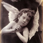 <p><b>Julia Margaret Cameron</b>, <i>Angel of the Nativity</i>, 1872.</p>