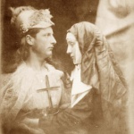 <p><b>Julia Margaret Cameron</b>, <i>Sir Galahad and the Pale Nun</i>, 1874.</p>