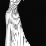 <p><b>Lillian Bassman</b>, <i>Dress by Thierry Mugler, German Vogue</i>, 1998</p>