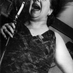 <p><b>Lisette Model</b>, <i>Singer, Cafe Metropole, New York</i>, circa 1946.</p>