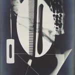 <p><b>Man Ray</b>, <i>Rayograph; Comb, Straight Razor Blade, Needle and Other Forms</i>, 1922.</p>