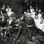<p><b>Martín Chambi Jiménez</b>, <i>Cesar Lomellini Family, Colcampata, Cuzco</i>, 1928</p>