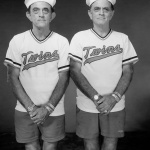 <p><b>Mary Ellen Mark</b>, <i>Walter and David Oliver, 65 years old, Walter older by 8 minutes, Twinsburg, Ohio, 2001.</i></p>