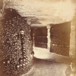 <p><b>Gaspard-Félix Tournachon (Nadar)</b>, <i>View in the Catacombs</i>, 1861.</p>