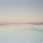 <p><b>Nadav Kander</b>, <i>Road Closure, New Mexico, USA</i>, from 'God's Country'.</p>
