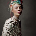 <p><b>Patrick Demarchelier</b><i>Ondria Hardin</i> from 'The Icing on the Cake', W, May 2013.</p>