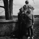 <p><b>Ralph Eugene Meatyard</b>, <i>Lucybelle Crater and Her 15 Year Old Son's Friend</i>, 1970-71.</p>