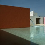 <p><b>Rene Burri</b>, <i>MEXICO. Mexico-City. San Cristobal. Stable, horse pool and house (1967-68) planned by Luis Barragan and Andres Casillas. 1976.</i></p>