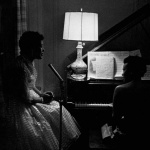 <p><b>Roy DeCarava</b>, <i>Billie Holiday and Hazel Scott at a Party</i>, 1957.</p>