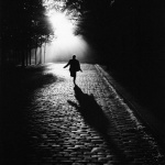 <p><b>Sabine Weiss</b>, <i>Running Man</i>, Paris, 1953</p>