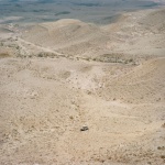 <p><b>Stephen Shore</b>, <i>Large Crater, Negev Desert, Israel, September 29, 2009</i>.</p