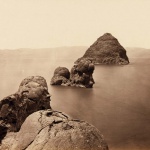 <p><b>Timothy O'Sullivan</b>, <i>Tufa Domes, Pyramid Lake, Nevada</i>, 1867.</p>