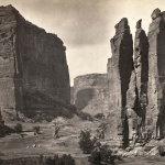 <p><b>Timothy O'Sullivan</b>, <i>Cañon de Chelle. Walls of the Grand Cañon about 1200 Feet in Height.</i> 1873.</p>