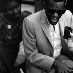 <p><b>William Claxton</b>, <i>Ray Charles with Raylette, Hollywood</i>, 1961</p>
