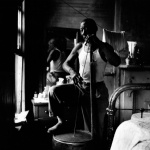 <p><b>William Claxton</b>, <i>Will Shade and his tub bass, Memphis</i>, 1960</p>