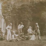 <p><b>Wiiliam Henry Fox Talbot</b>, <i>The Fruit Sellers, Lacock Abbey,</i>, circa 1845.</p>