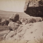 <p><b>William Henry Jackson</b>, <i>Pulpit Rock Echo Canyon</i>, 1878-1898.</p>