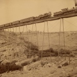 <p><b>William Henry Jackson</b>, <i>Dale Creek Bridge, Union Pacific Railway</i>, 1885.</p>