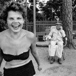 <p><b>William Klein</b>, <i>Bikini, Moscow</i>, 1959.</p>