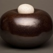 Boulder Pot, c. 1990s, glazed stoneware, 12 x 15 x 15 in., photo from The Nevica Project