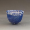 Handbuilt blue cup by Allie Macdonald
