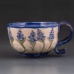 Flower pattern cup by Amy O'Connell