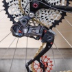 Shimano GRX Di2 rear derailleur with Garbaruk cage and pulleys