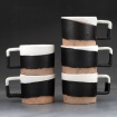 Black and white mug set by Cordelia Prendergast