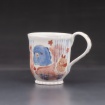 Cute creature cup with handle view 2 by Jaimie Murray