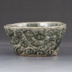 Small bowl with eye pattern by Kenzie Cherry