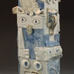 Totem pole box reverse sides by Maggie Tsang