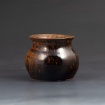 Brown pot by Sophie Bourgoin