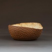 Carved lemon bowl, side view, by Sophie Bourgoin