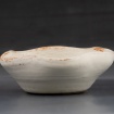 White bowl with wavy rim by Taya Counsell
