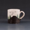 Cup with landscape design by Xien Huang